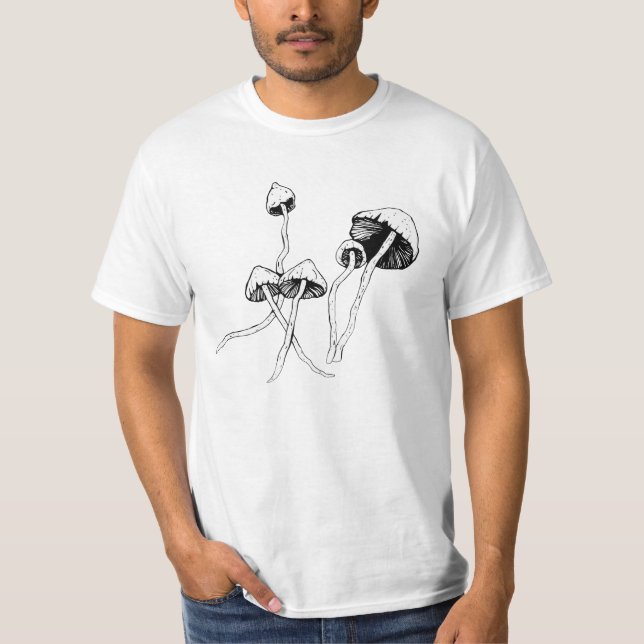 Camiseta Mushroom psilocybin (Anverso)
