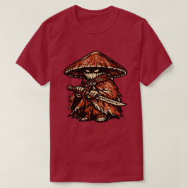 Camiseta Mushroom Ronin — Hongo Samurái Errante Divertido 