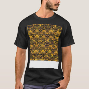 Camiseta Mushroom Seamless Pattern Fungus Hippie Shroom Eno