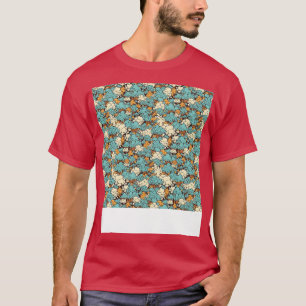 Camiseta Mushroom Seamless Pattern Fungus Hippie Shroom Eno