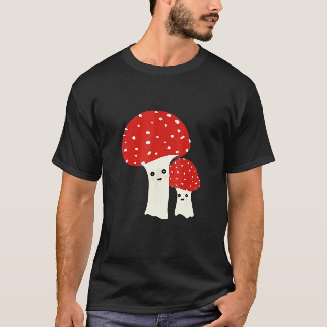 Camiseta Mushroom-Siblings-Sisters-Friends (Anverso)
