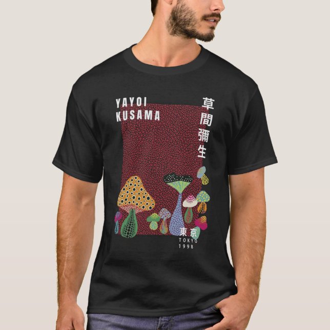 Camiseta Mushroom Yayoi Kusama Classic T-Shirt (Anverso)