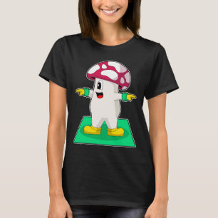 Camiseta Mushroom Yoga Fitness Gimnasia