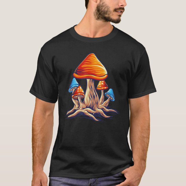 Camiseta Mushrooms cute colorful (Anverso)