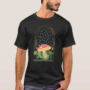 Camiseta Mushrooms Frog Naturecore Forestcore