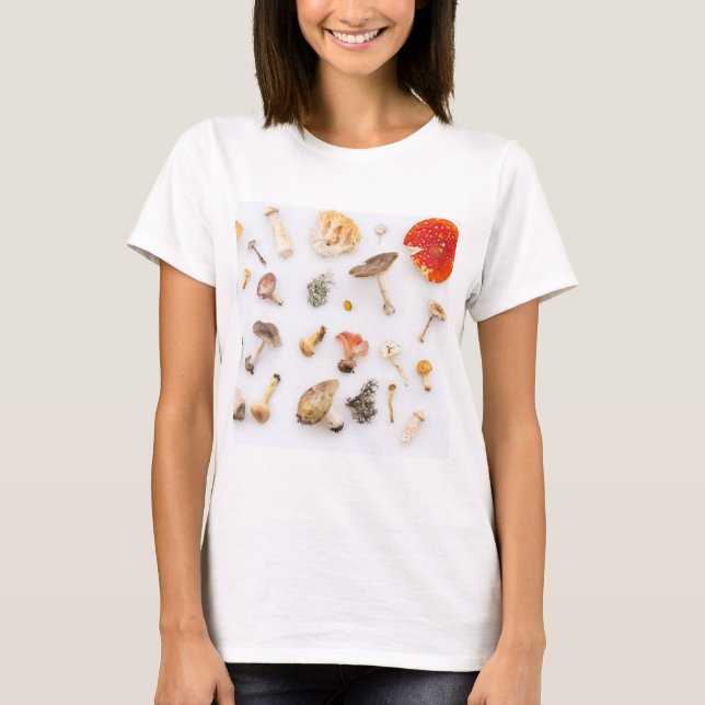 Camiseta Mushrooms Fungus (Anverso)