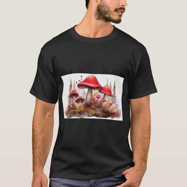 Camiseta Mushrooms mágicos (Anverso)