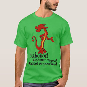 Camiseta Mushu Mulan Dishonor