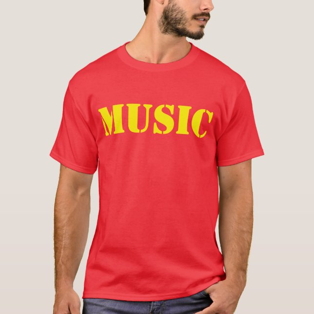 Camiseta MusiC (Anverso)