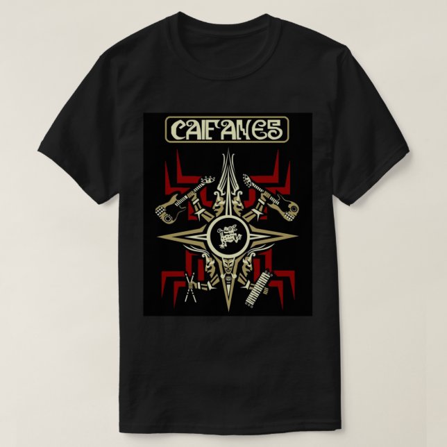 Camiseta Music Band Caifanes Logo Pop Rock Classic T-Shirt (Diseño del anverso)