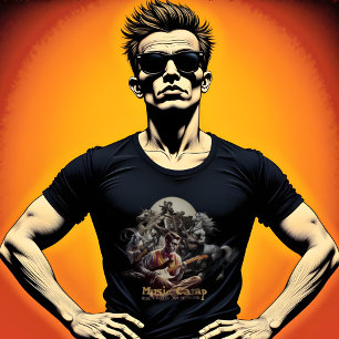 Camiseta Music Camp Fantasy Jam Session