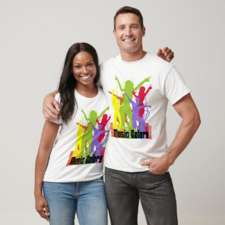 Camiseta Music Colors