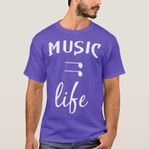 Camiseta Music Equal Life Vintage Hip Hop Musical Novelty O