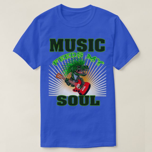 Camiseta Music Feeds My Soul (Diseño del anverso)