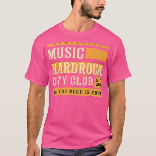 Camiseta Music Hardrock City Club Be Well Musical Music