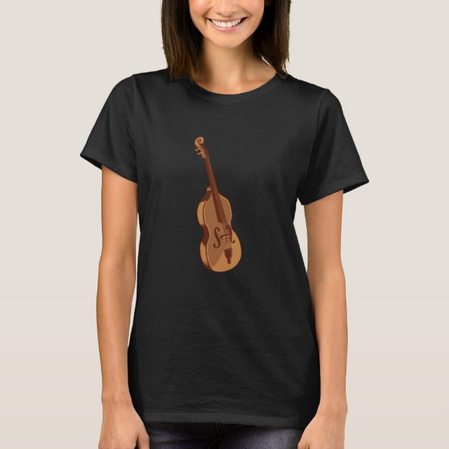 Camiseta Music instrument cello violin (Anverso)