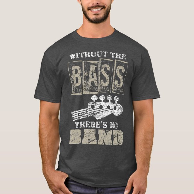 Camiseta Music Lover Gift Idea Bass Player Bass Guitar (Anverso)