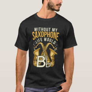 Camiseta Music Lover Gige Saxofonista Jazz Saxofón