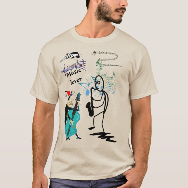 Camiseta Music Lover *** The (Anverso)