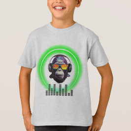 Camiseta Music monkey t-shirt
