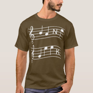 Camiseta Music Musical Notes