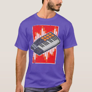 Camiseta Music Producer And Beats From Synthesizer Or Beat 