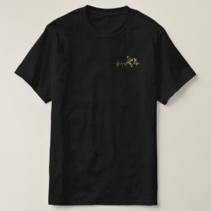 Camiseta Music Pulse Notes Clef Heartbeat