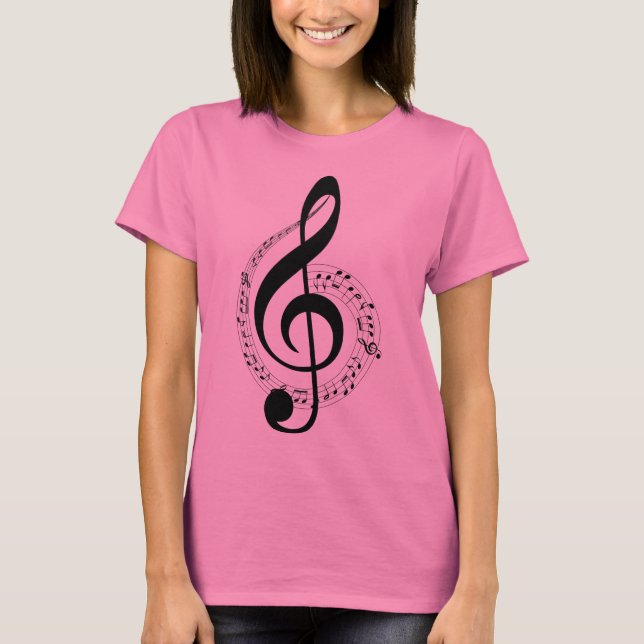 Camiseta Music quote (Anverso)