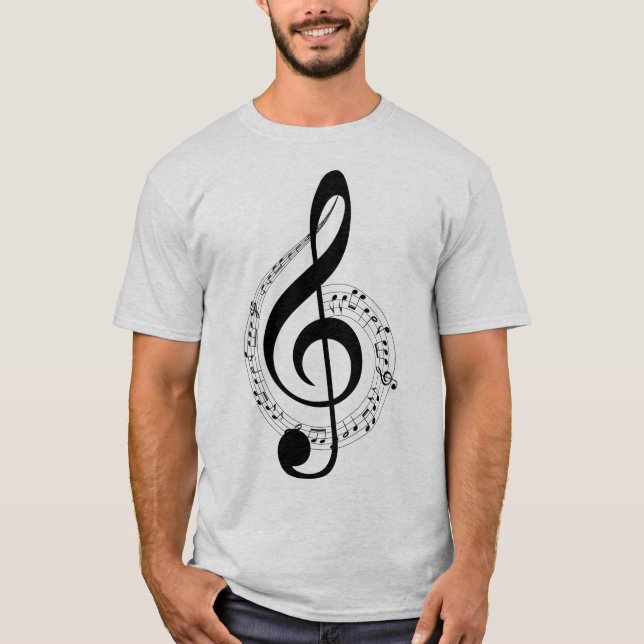 Camiseta Music quote (Anverso)