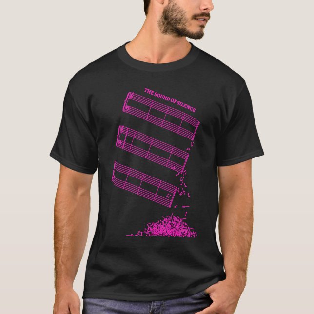 Camiseta Music Sheet without Sheet Music  The Sound of Sile (Anverso)