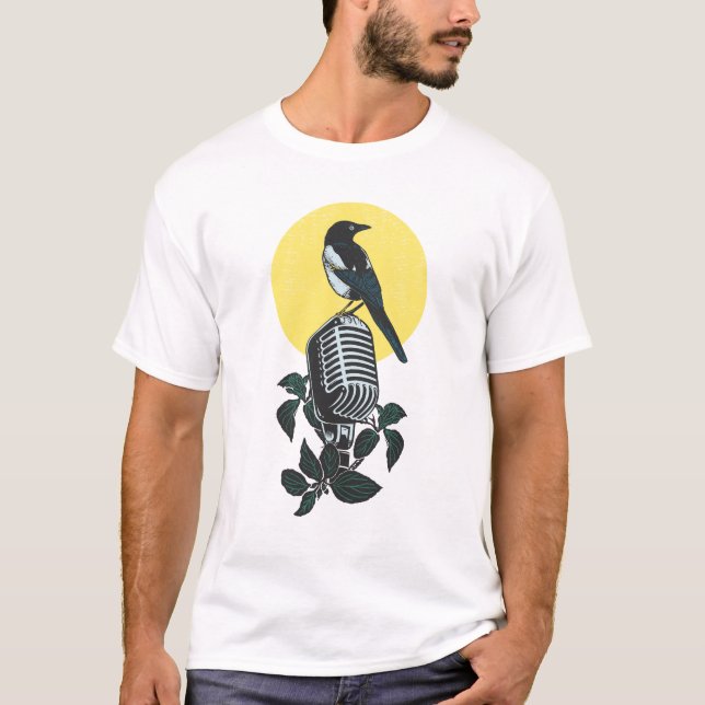 Camiseta Music Sparrow (Anverso)