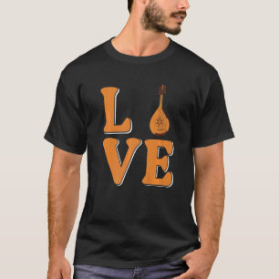 Camiseta Music String Instrument Love Mandolin