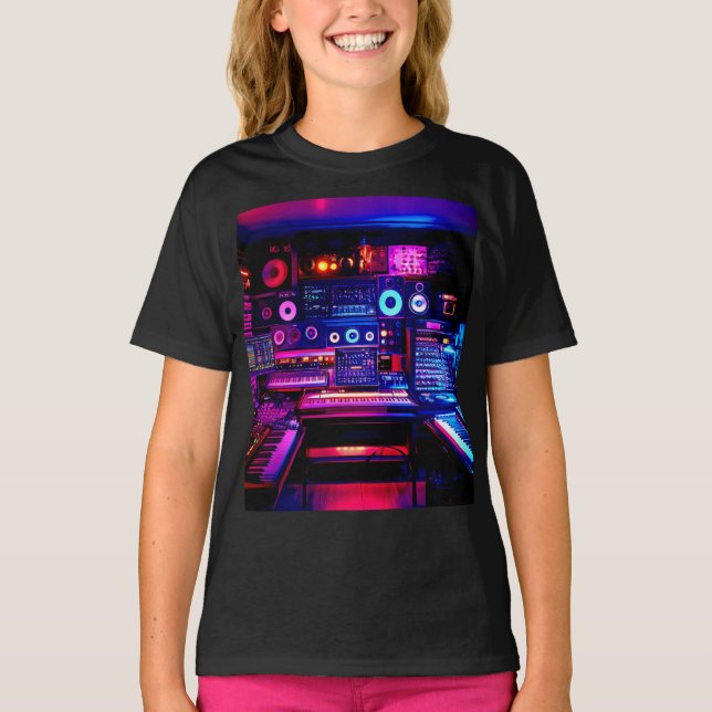 Camiseta Music Studio (Anverso)