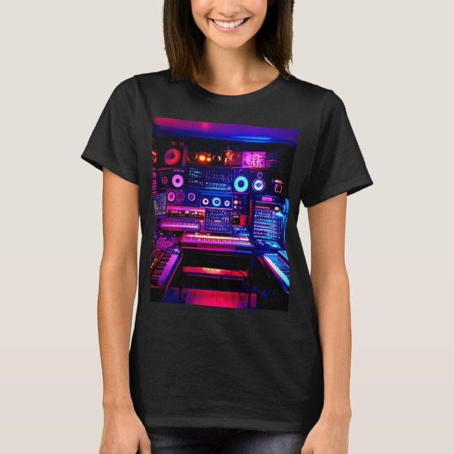 Camiseta Music Studio (Anverso)