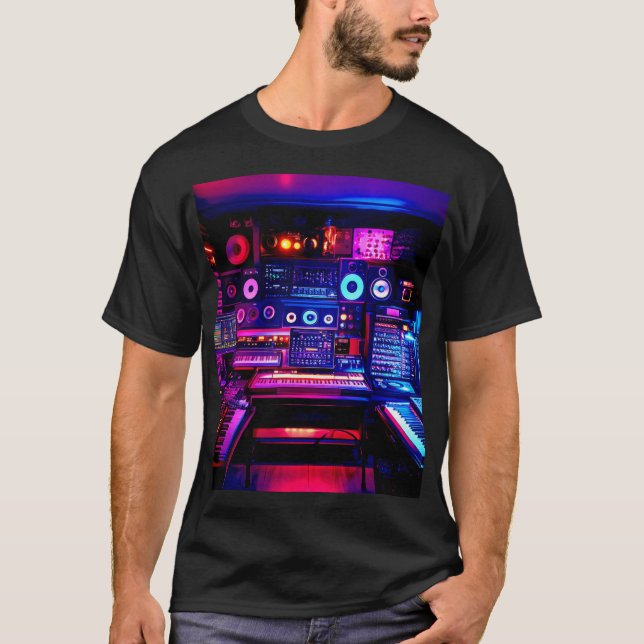Camiseta Music Studio (Anverso)