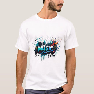Camiseta Music style Cool.