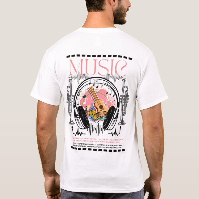Camiseta Music Vibes (Reverso)