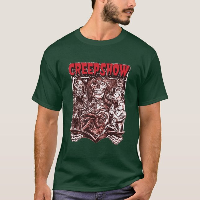 Camiseta Music Vintage Retro Creepshow Creeper Halloween Gr (Anverso)