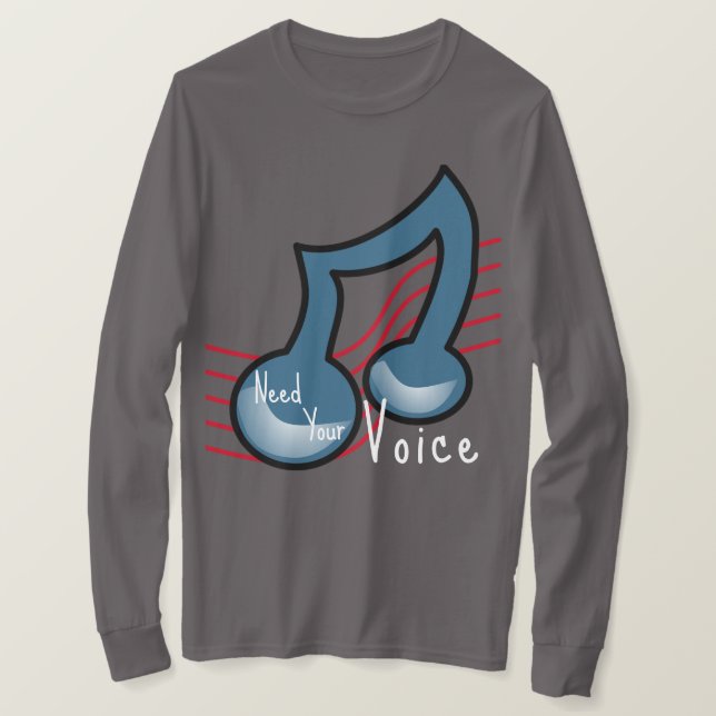 Camiseta Música (Anverso del diseño)