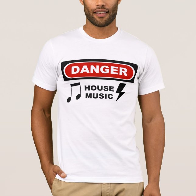 CAMISETA MÚSICA 1 DE DANGER_HOUSE (Anverso)