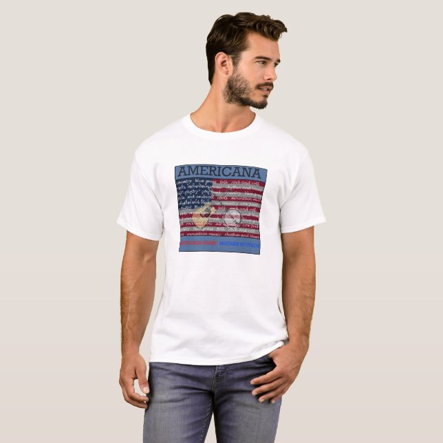 Camiseta Música americana 1 (Anverso completo)