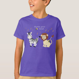 Camiseta Música Animales - "Sacude Tu Abeja-Kind" Niños'
