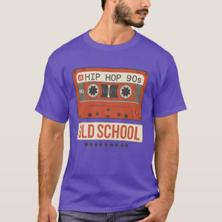 Camiseta Música Antigua HipHop Cassette Regalo Retro Idea b