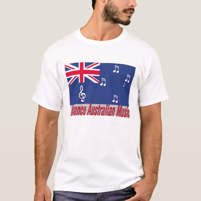 Camiseta Música australiana anticipada (Anverso)