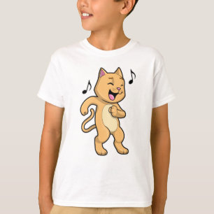 Camiseta Música Baile de Gatos