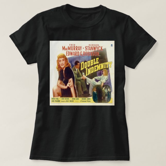 Camiseta Música: Barbara Actress Stanwyck Guay Graphi (Diseño del anverso)