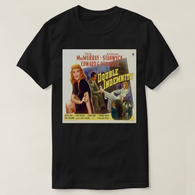 Camiseta Música: Barbara Actress Stanwyck Guay Graphi (Diseño del anverso)