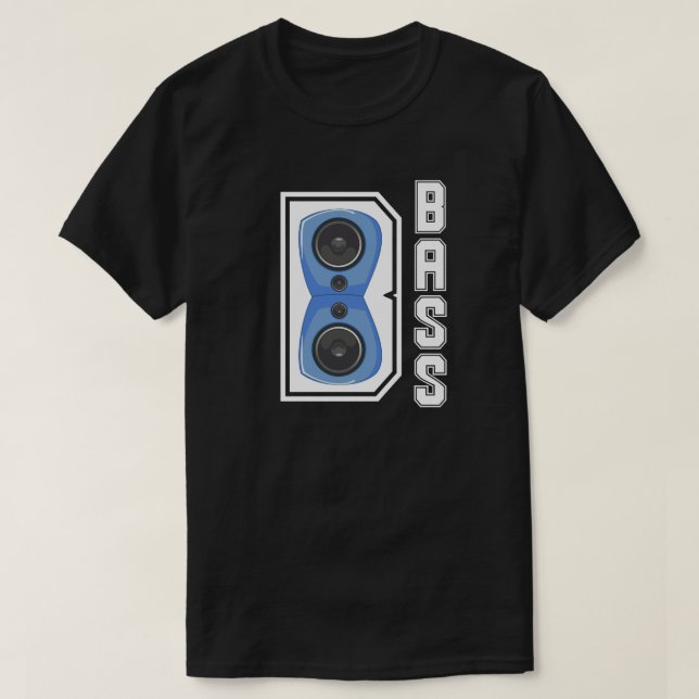 Camiseta Música Bass (Diseño del anverso)