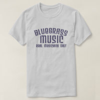 Música Bluegrass Músicos de verdad sólo textos de
