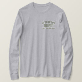 Camiseta Música Bluegrass Músicos de verdad sólo textos de 